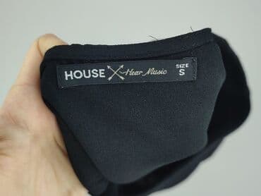 czarna sukienka i creepersy: House, Sukienka damska, rozmiar S — 4