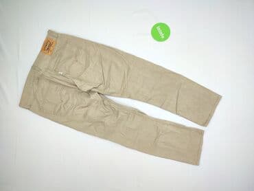 LeviS, Material trousers for women, size XL (EU 42) — 3