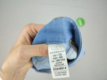 legginsy modelujace push up: Marks & Spencer, Jeansy damskie, rozmiar M — 5