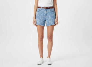 lidl spodenki jeansowe damskie: Marks & Spencer, Szorty damskie, rozmiar L — 7