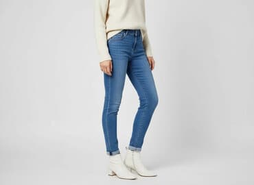 sinsay baggy jeans: Sinsay, Jeansy damskie, rozmiar S — 6