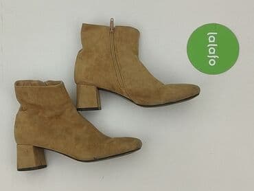 szare kozaki siwiec: Botki damskie, 36 — 3