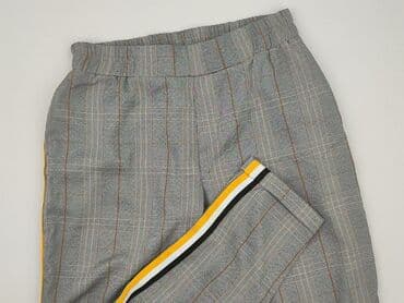 stradivarius spodnie w paski: Spodnie materiałowe damskie, rozmiar L — 1