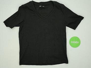 bluzki czarne basic: Sinsay, T-shirt damski, rozmiar 2XL — 2
