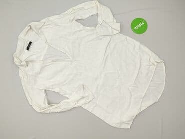 biała koszulka damska z długim rękawem: Vila, Koszula damska, rozmiar M — 3