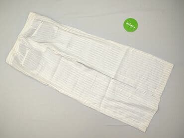 zara spodnie beżowe z wysokim stanem: Zara, Material trousers for women, size M — 3