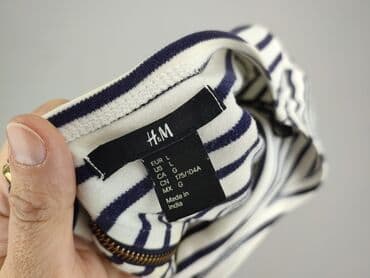 bluzka z kwiatem 3d h: H&M, Bluzka damska, rozmiar L — 4