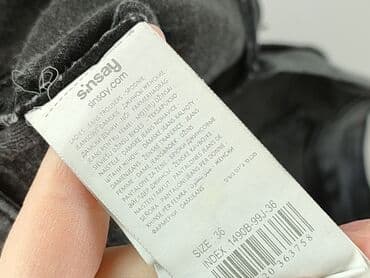 sinsay dżinsy z wysokim stanem: Sinsay, Jeansy damskie, rozmiar S — 6