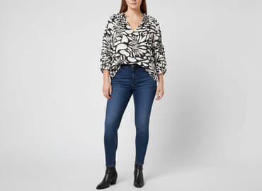 tęczowa bluzki damskie: Bluzka damska, rozmiar XL — 5