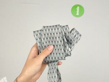 Krawaty i akcesoria: Krawat, kolor - Szary, stan - Idealny — 3