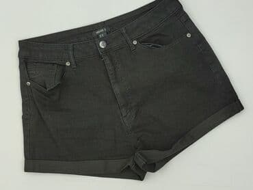 szorty z wysokim stanem czarne: Forever 21, Szorty damskie, M — 1