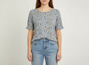 kropki koszulka: T-shirt damski, rozmiar S — 6