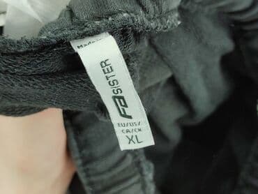 krótkie czarne spodenki: FB Sister, Szorty damskie, rozmiar XL — 4