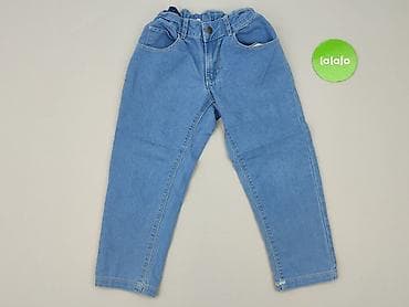 bluza bolerko: Spodnie jeansowe, 5-6 lat, 116, stan - Idealny — 2