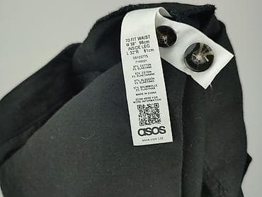 tanie pl: Asos, Spodnie materiałowe damskie, rozmiar M — 5