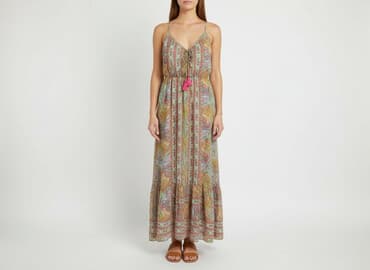 zwiewna sukienki na wesele maxi: Sukienka damska, rozmiar S — 6