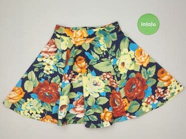 złota spódnice rozkloszowane: Women`s skirt, size S — 3