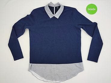 sweter patchwork: Moodo, Women`s sweater, size S — 2