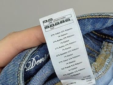 szorty damskie jeansowe przed kolano: F&F, Szorty damskie, rozmiar M — 6