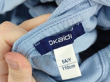 sweterki na allegro: Sweatshirt, Okaidi, 4-5 years, 104-110 cm, condition - Very good — 4