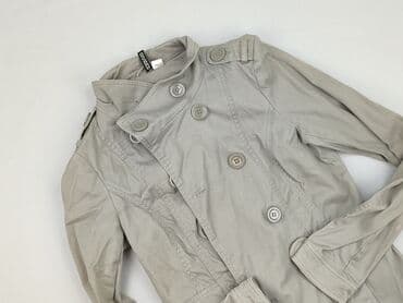 kurtki zimowe damskie c a: H&M Divided, Trencz damski, rozmiar M — 1