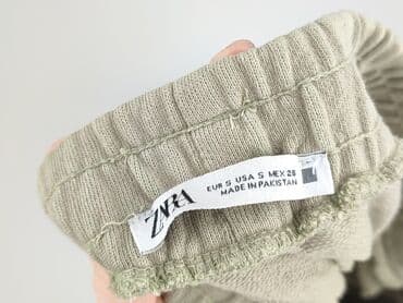 damskie joggery khaki: Zara, Spodnie dresowe damskie, rozmiar S — 4