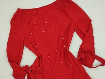 czerwona bluzki wieczorowe: Bluzka damska, rozmiar M — 2