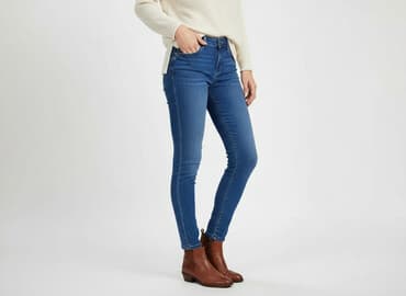 kombinezon narciarski damski używany: Skinny, Jeansy damskie, rozmiar S — 6