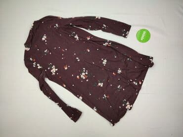 bordowa długa sukienki: Cleve, Sukienka damska, rozmiar XL — 3