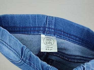 leginsy i stringi: Spodnie jeansowe, Little kids, 4-5 lat, 110, stan - Bardzo dobry — 4