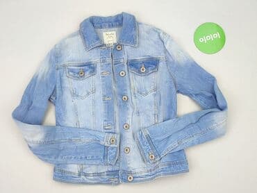 mohito marynarka niebieska: Bershka, Kurtka jeansowa damska, rozmiar XS — 2