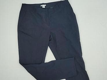 niebieska bluza hm: H&M, Spodnie materiałowe damskie, rozmiar L — 1