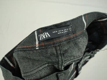 sukienka wyprzedaż zara: Zara, Spodnie materiałowe damskie, M — 4