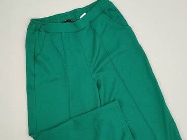 Women: Cropp, Material trousers for women, size XS (EU 34) — 1