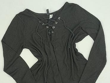 hm czarne bluzki: H&M Divided, Bluzka damska, rozmiar M — 1