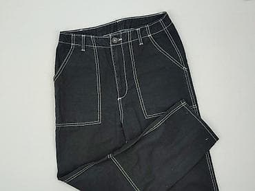 divided h: H&M Divided, Material trousers for women, size M — 7