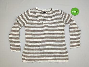 sweter hm w paski: H&M, Sweter damski, rozmiar L — 2