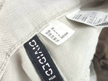 szorty jeansowe damskie szare: H&M Divided, Szorty damskie, rozmiar XS — 6