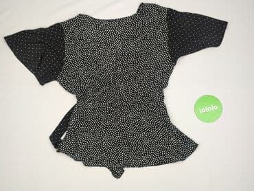 czarne bluzki w biale grochy: Bluzka damska, rozmiar L — 4