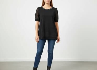 bluzki damskie dopasowane: Bluzka damska, rozmiar M — 7