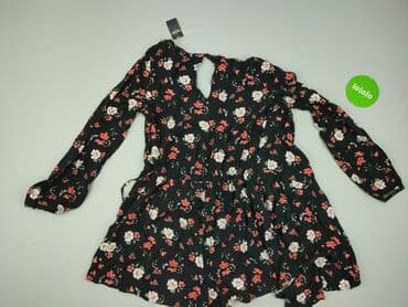niebieska satynowa sukienka zara: Hollister, Sukienka damska, rozmiar M — 3
