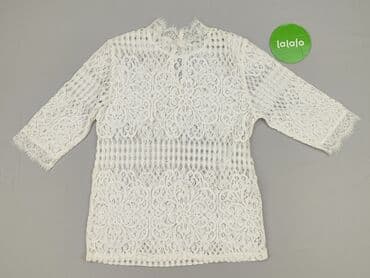 białą bluzka z długim rękawem zara: Zara, Bluzka damska, rozmiar M — 3