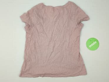 różowe t shirty oversize: Amisu, Women`s T-shirt, size S — 3