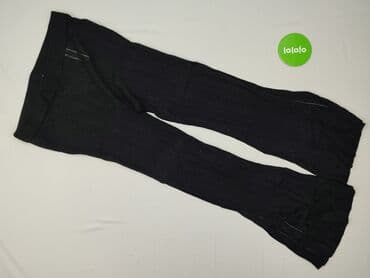 legginsy prążkowane stradivarius: C&A, Spodnie materiałowe damskie, rozmiar L — 2