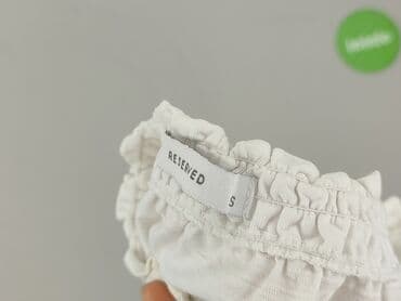 top z piórami czarny: Top damski, S — 4