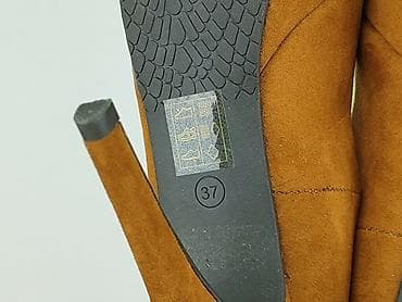 platforma wszystko: Czółenka na wysokim obcasie z platformą – damskie - Rozmiar: 37 — 7