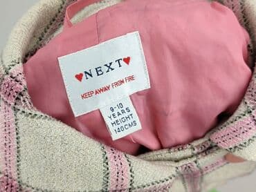 welniane sukienki: Płaszcz, Next, 10 lat, 134-140 cm, stan - Bardzo dobry — 4