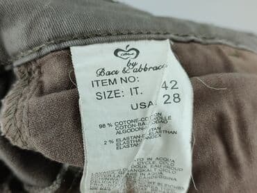 lagattini spodnie wyprzedaż: Spodnie materiałowe damskie, rozmiar XL — 4