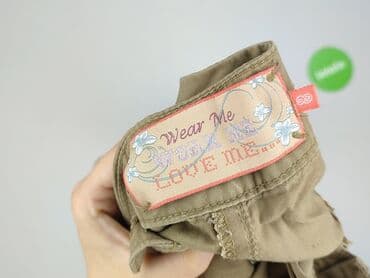 krótkie chinosy damskie: Spodnie materiałowe damskie, rozmiar S — 5