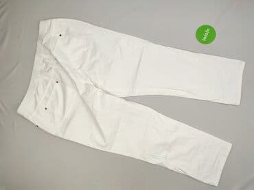 białe cargo bershka: Bpc bonprix collection, Spodnie materiałowe damskie, rozmiar 7XL — 3